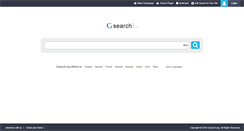 Desktop Screenshot of gsearch.org