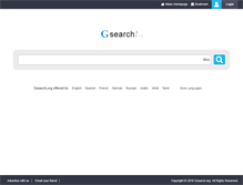 Tablet Screenshot of gsearch.org